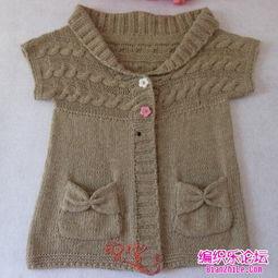 儿童毛衣外套编织视频