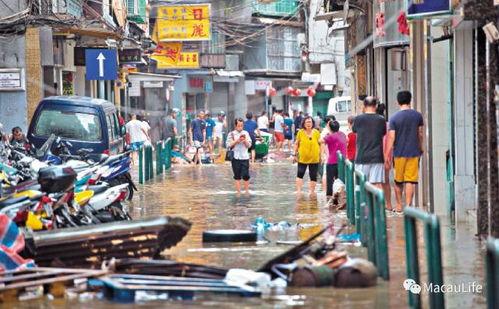 天鸽台风澳门视频